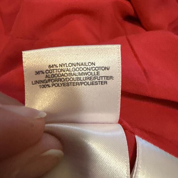 Anne Klein Women’s Dress Size 8 Pink Black White Floral Lace NWT Fit & Flare - Picture 6 of 7